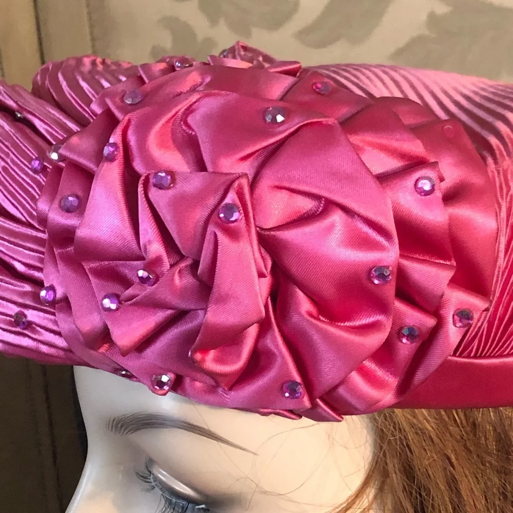 Vintage Hot Pink Hat - Picture 3 of 16